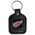 Detroit Red Wings® Square Leatherette Key Chain